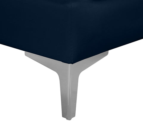 Julia Navy Velvet Modular Sectional Sec8A