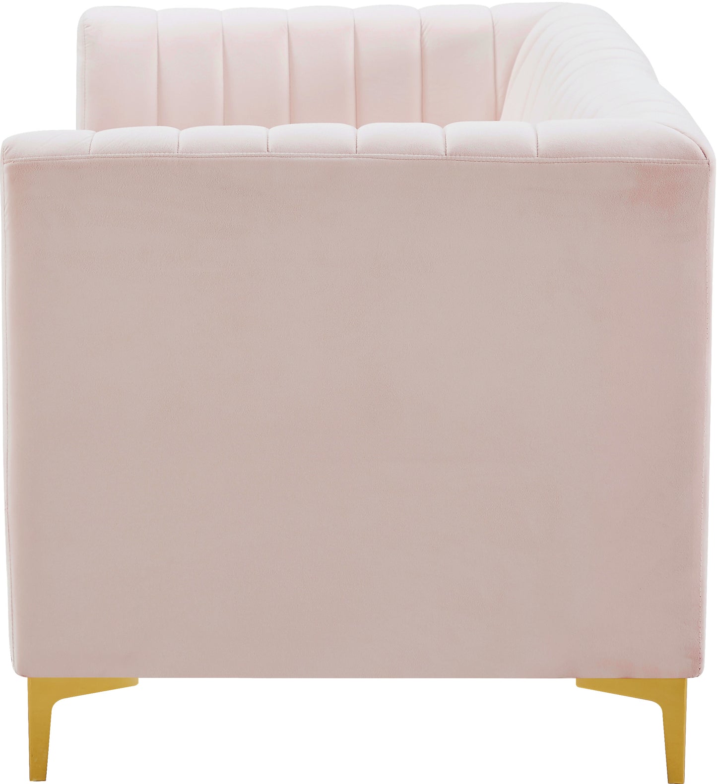 julia pink velvet modular sectional s67