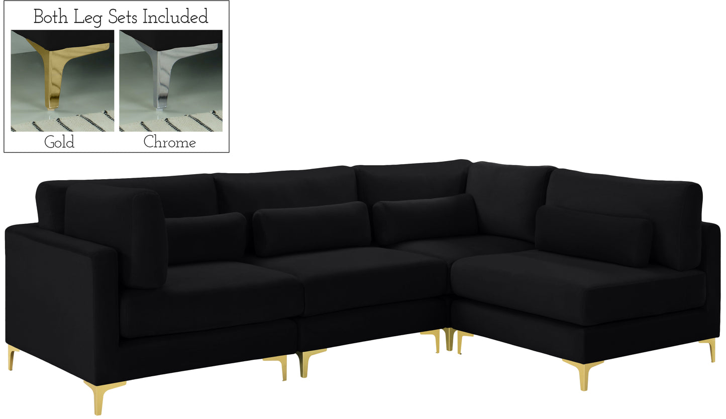 modular sectional (4 boxes)