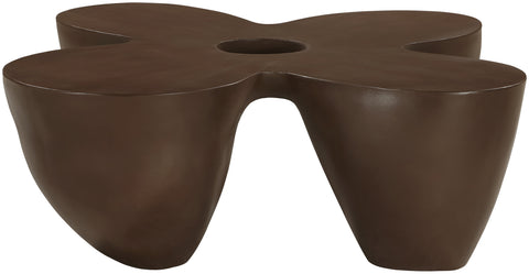 Delaney Brown Concrete Indoor/Outdoor Coffee Table, 1 Piece