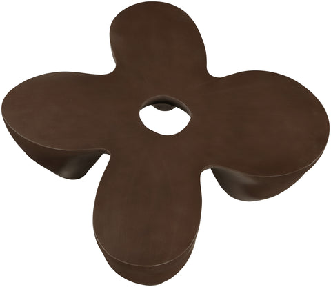 Delaney Brown Concrete Indoor/Outdoor Coffee Table, 1 Piece
