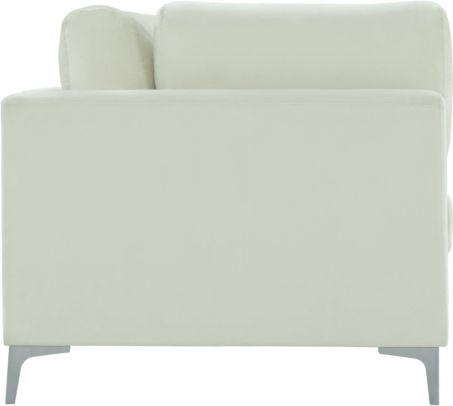 alina cream velvet modular sofa (3 boxes) s108