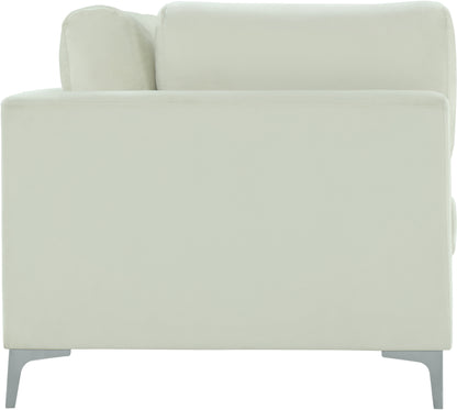 Alina Cream Velvet Modular Sofa (4 Boxes) S142