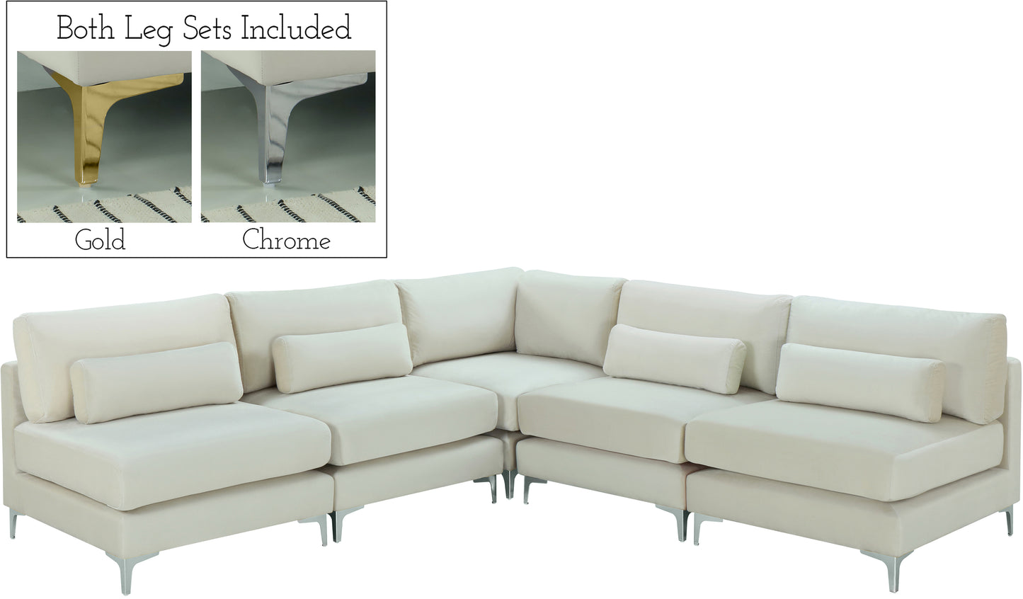 modular sectional (5 boxes)