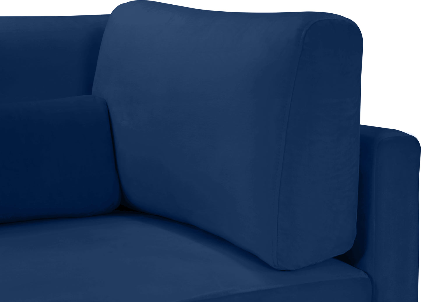 alina navy velvet modular sofa (3 boxes) s108