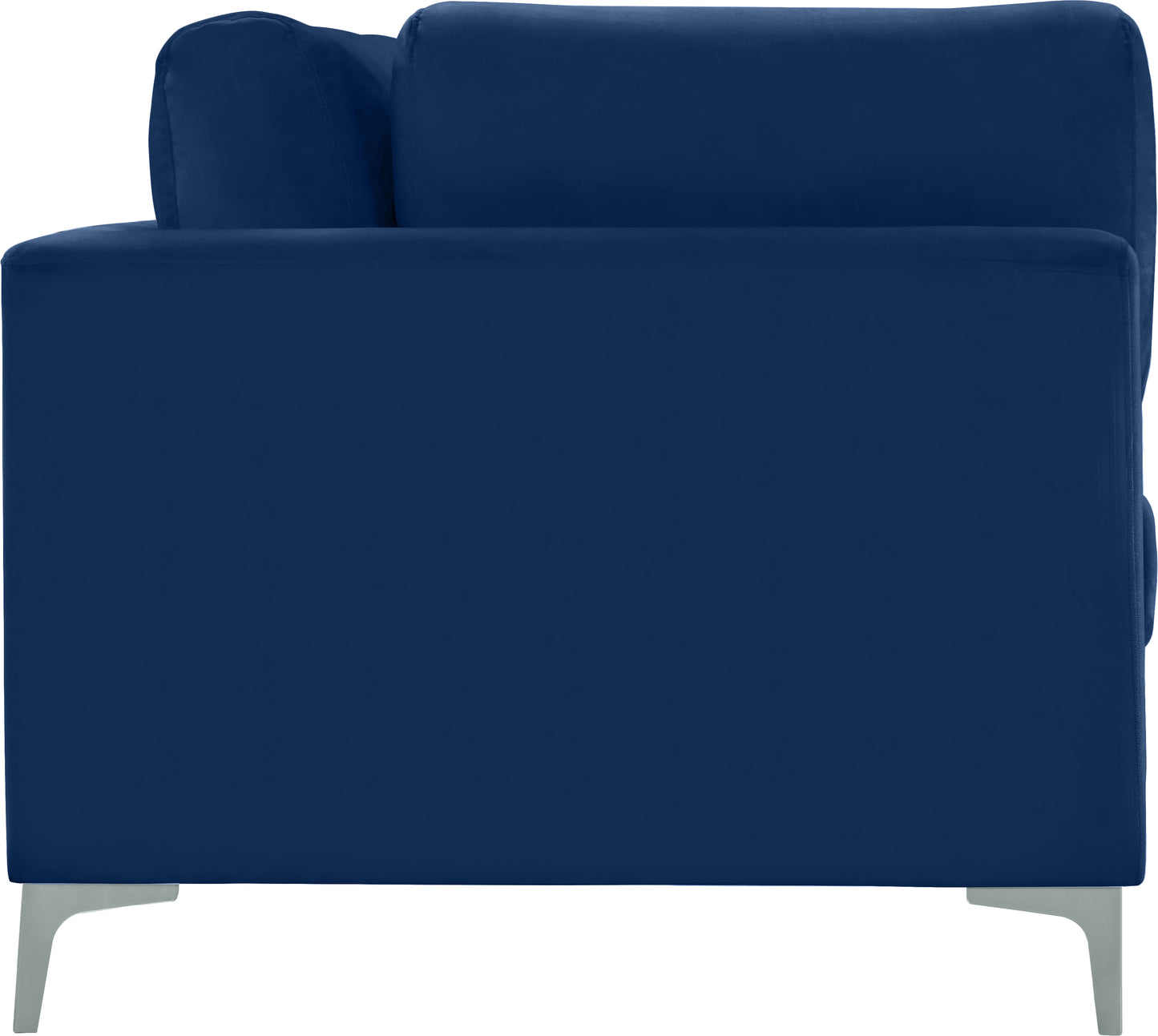 alina navy velvet modular sofa (4 boxes) s142