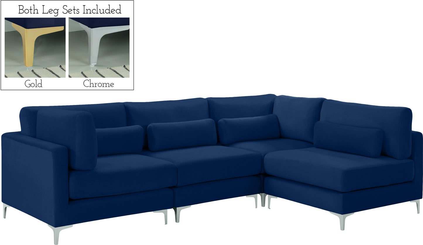 modular sectional (4 boxes)