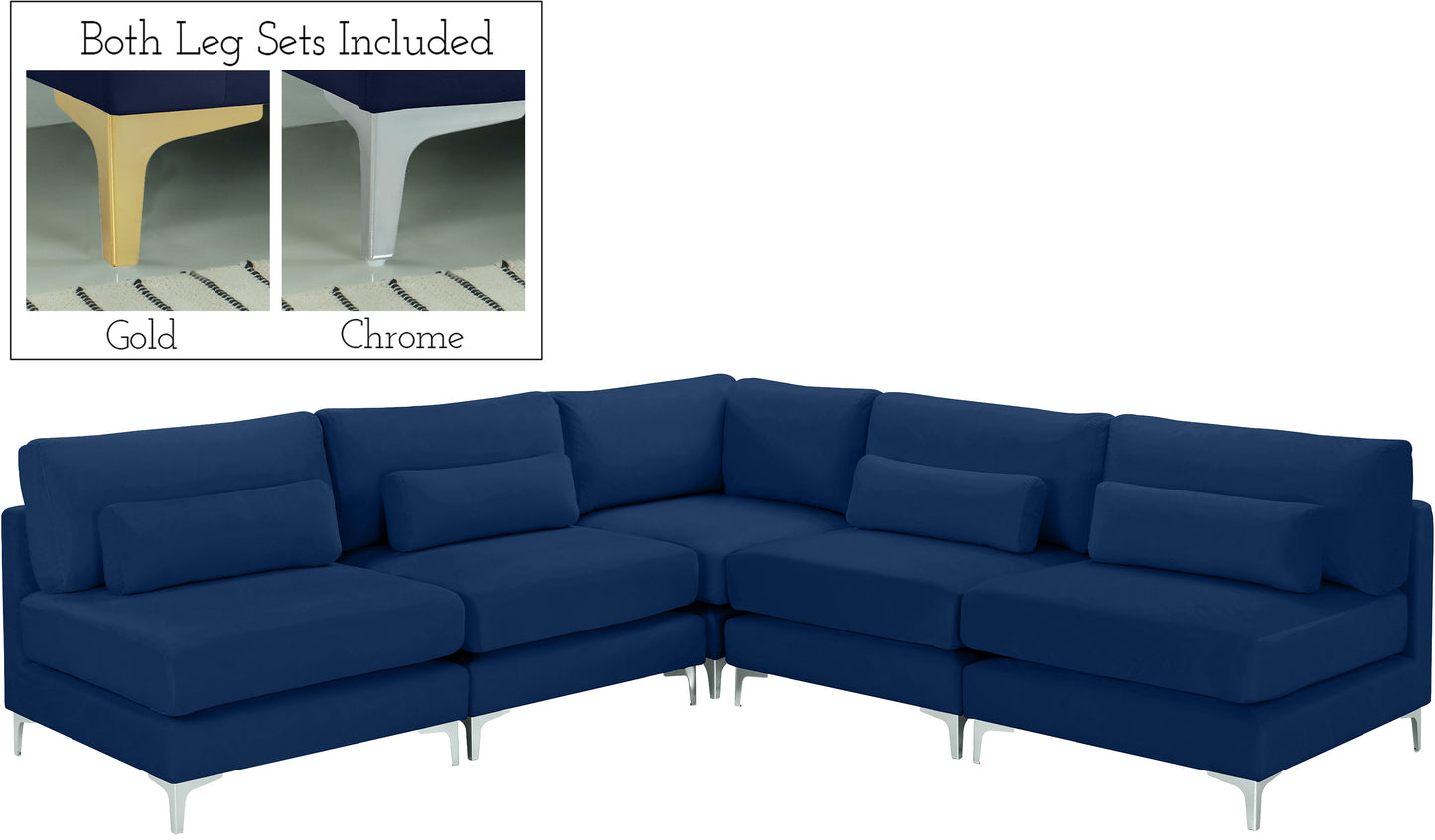 modular sectional (5 boxes)