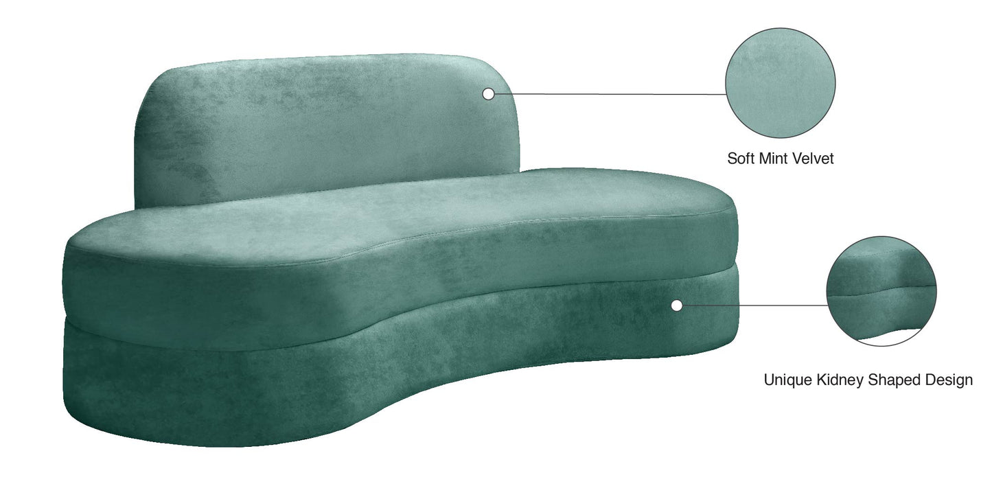 marlon mint velvet sofa s