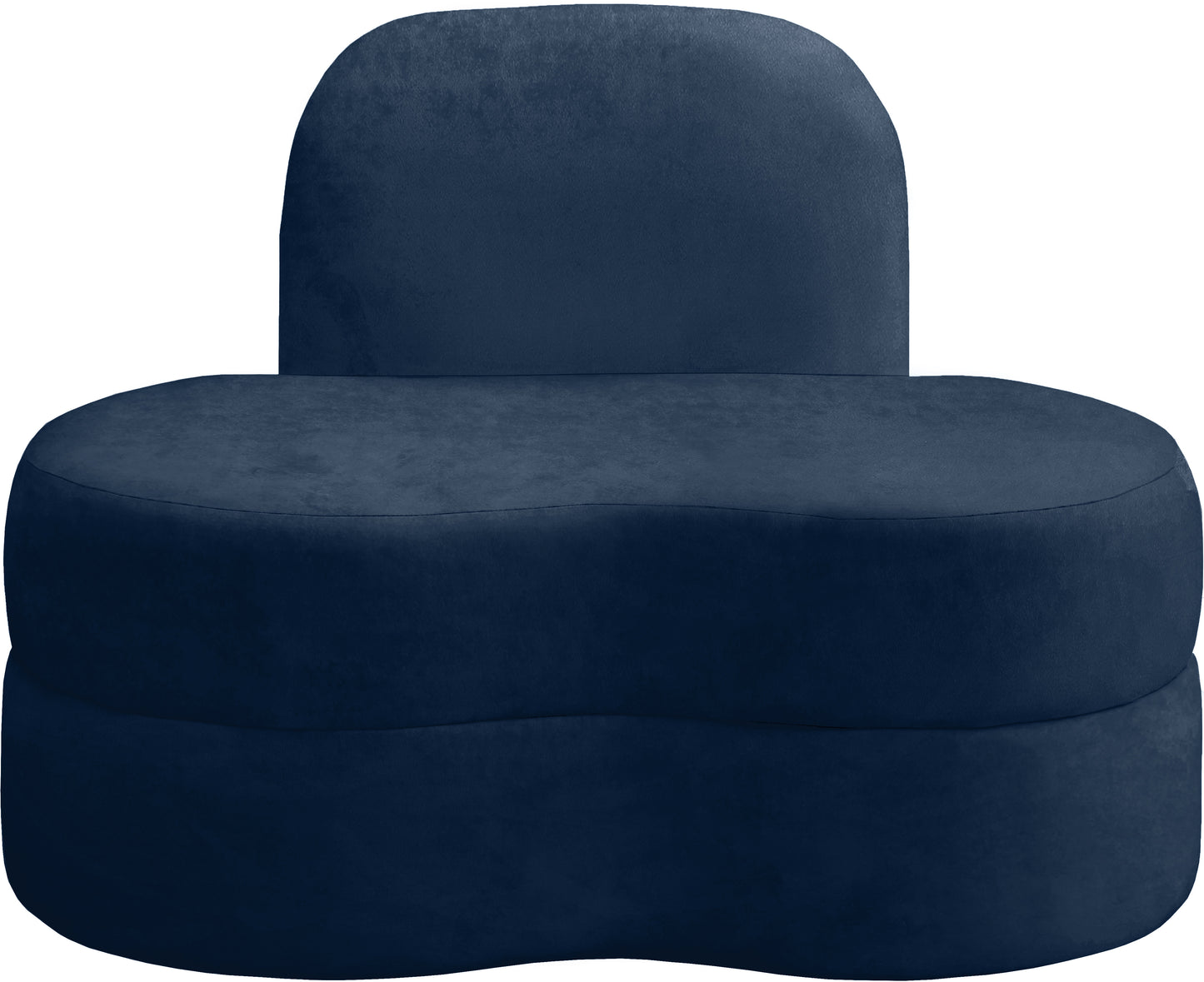 marlon navy velvet chair c