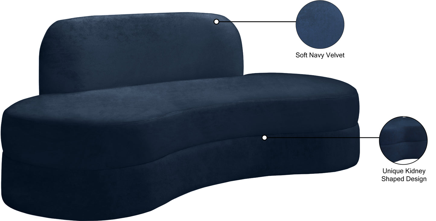 marlon navy velvet sofa s