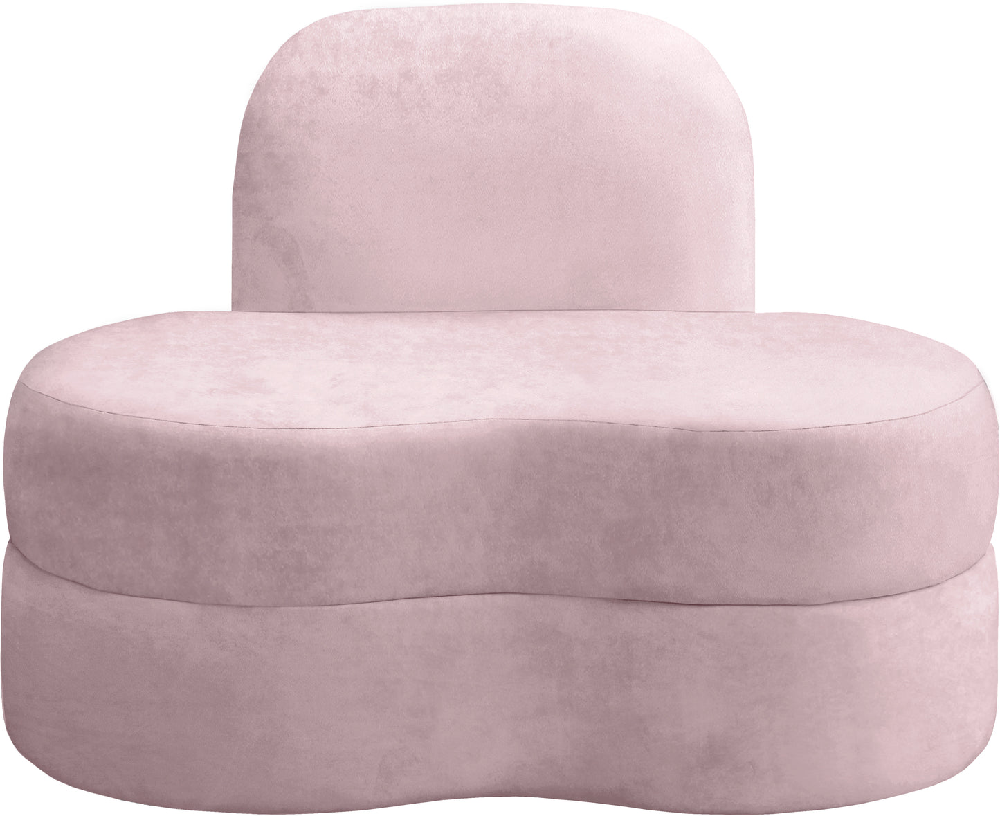 marlon pink velvet chair c