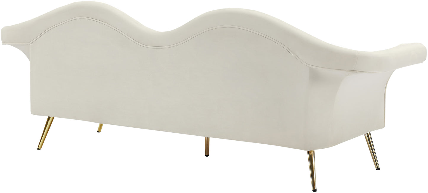 plush cream velvet sofa s