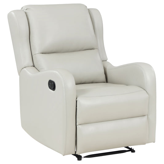 Josie Upholstered English Arm Recliner Chair IvoryIvory