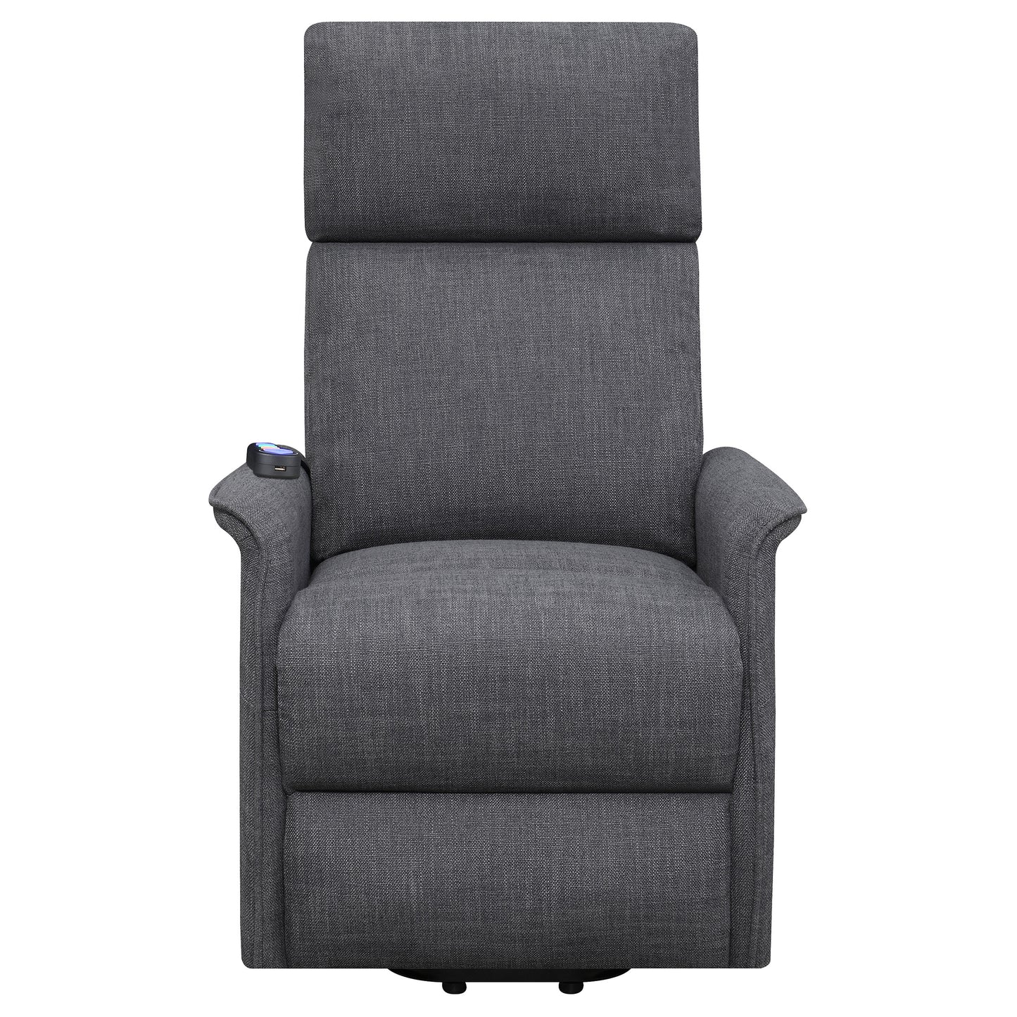 jonelle upholstered power lift massage chair charcoalcharcoal