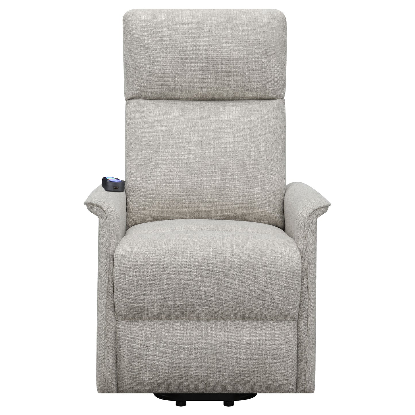 jonelle upholstered power lift massage chair beigebeige