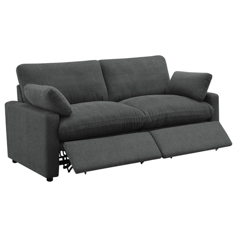 Yvette Modular Power Loveseat Dark GreyDark Grey