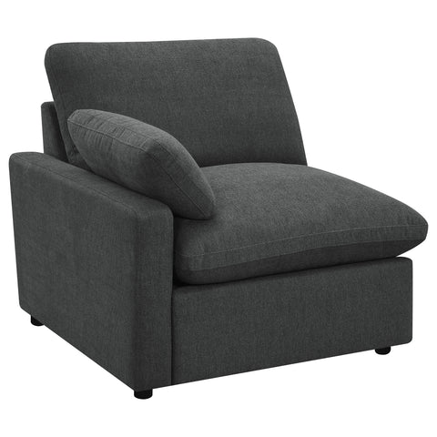Yvette Modular Power Loveseat Dark GreyDark Grey