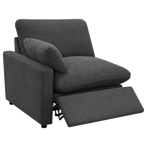 Yvette Modular Power Loveseat Dark GreyDark Grey