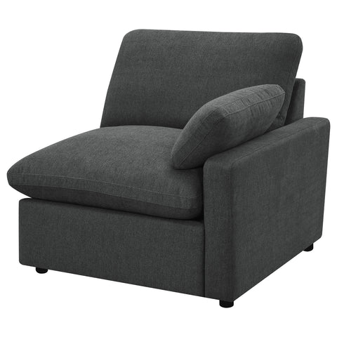 Yvette Modular Power Loveseat Dark GreyDark Grey