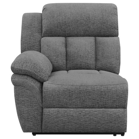 Adhvik Upholstered Motion Loveseat CharcoalCharcoal