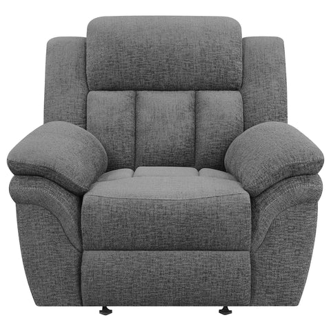 Adhvik Upholstered Power Glider Recliner CharcoalCharcoal