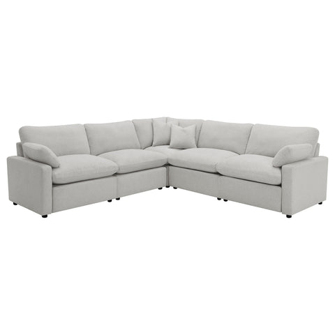 Yvette Modular Power Reclining Sectional Sofa Set GreyGrey