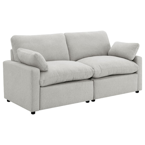 Yvette Modular Power Loveseat GreyGrey