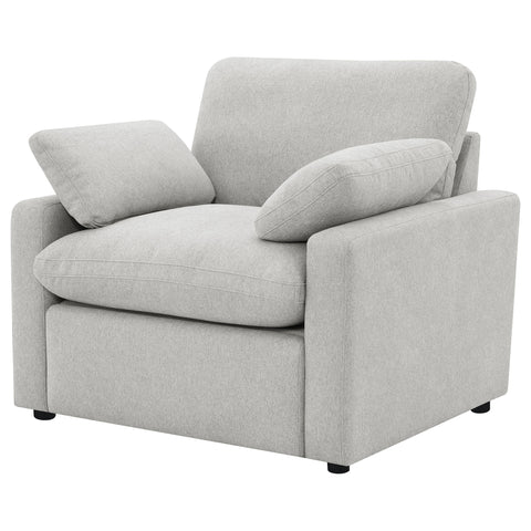 Shoto Upholstered Power Recliner Chair Grey
