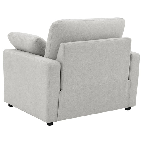 Shoto Upholstered Power Recliner Chair Grey