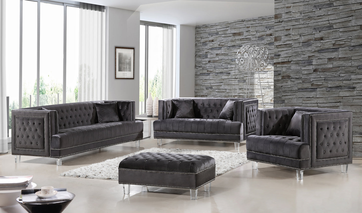 marquis grey velvet sofa s