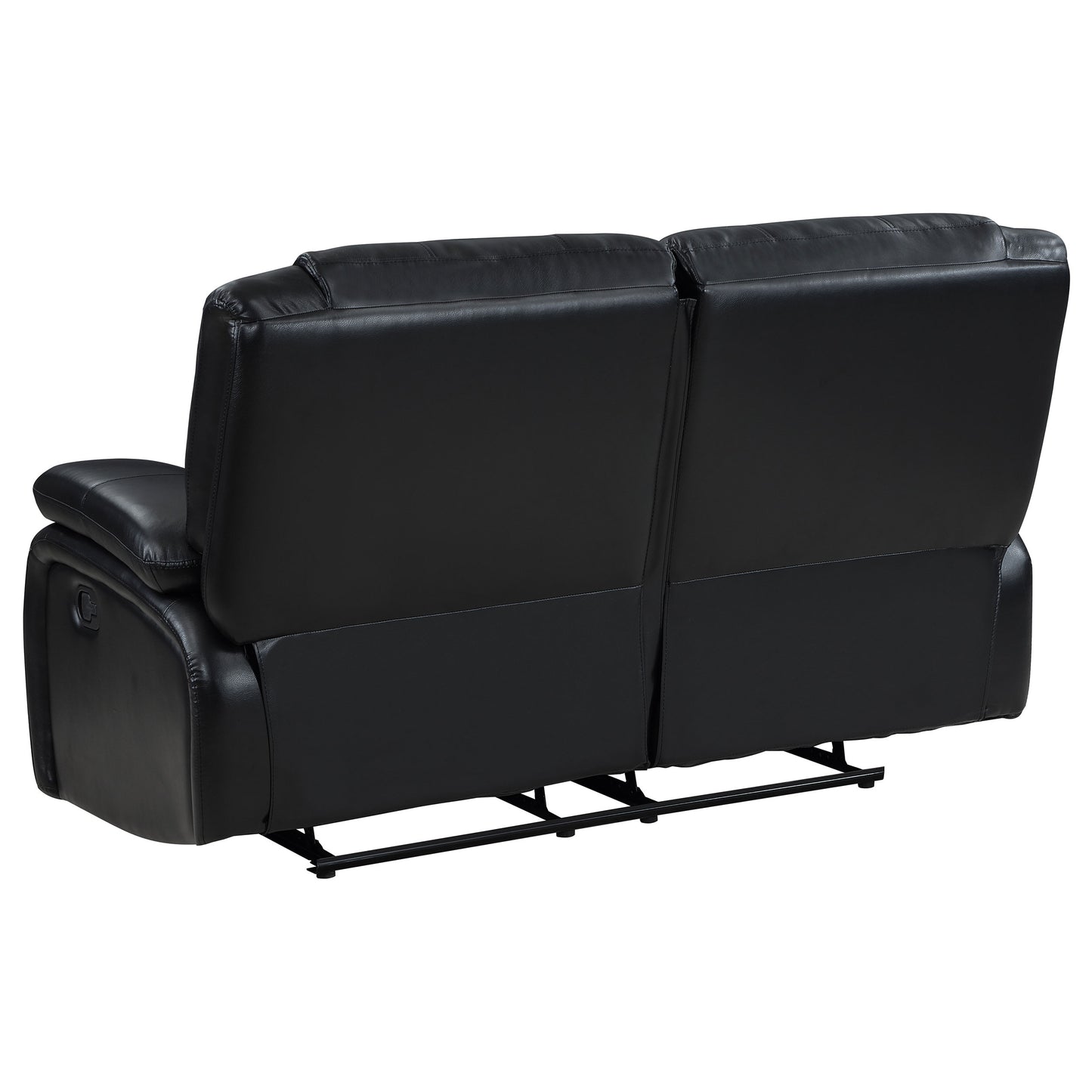 sarasota upholstered motion reclining loveseat black