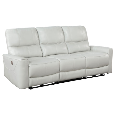 Capella 2-piece Power Reclining Sofa Set Dove GreyDove Grey