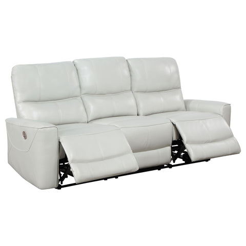 Capella Upholstered Power Reclining Sofa Dove GreyDove Grey