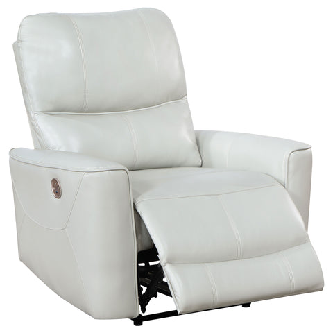 Capella Upholstered Power Recliner Chair Dove GreyDove Grey