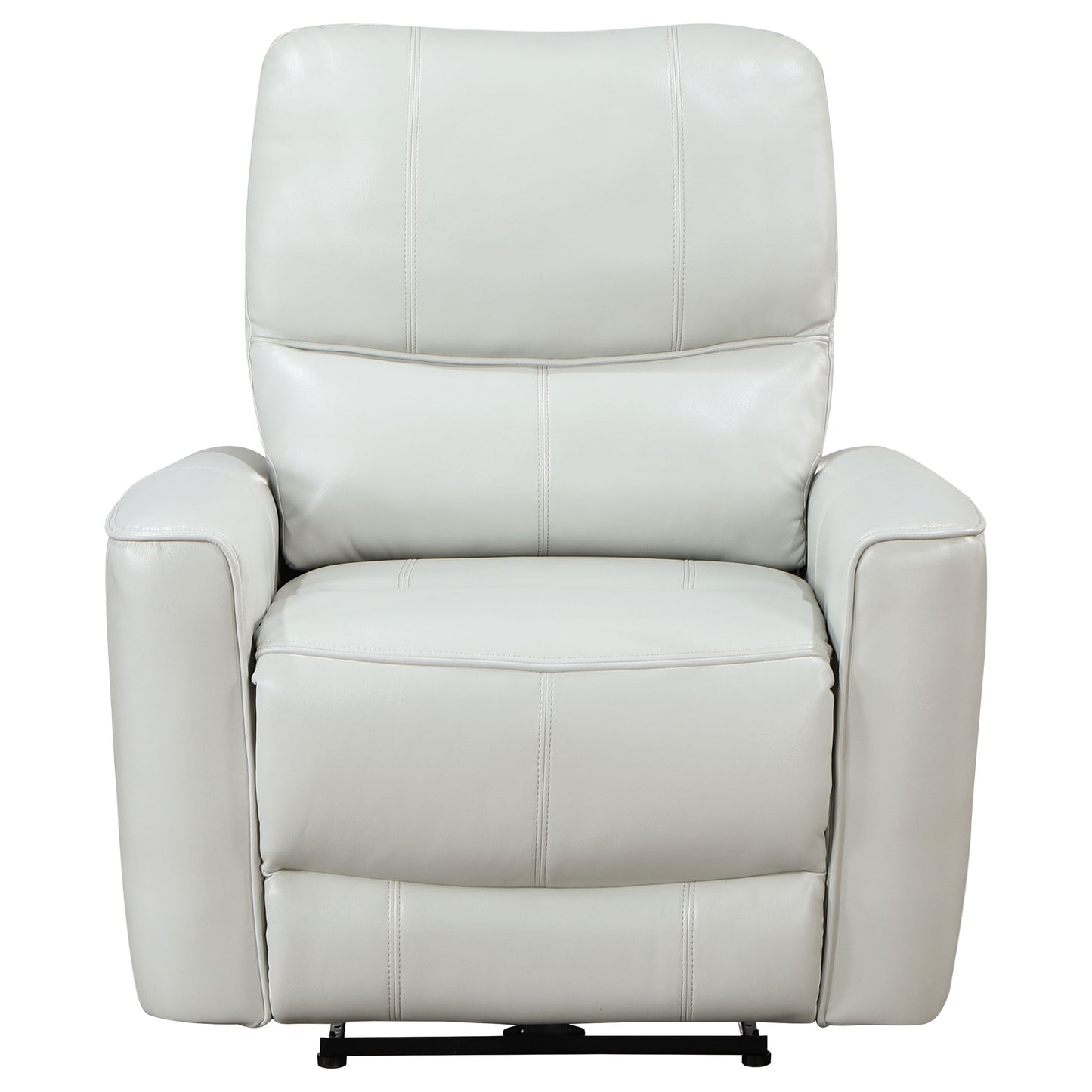 keene upholstered power recliner chair ivory