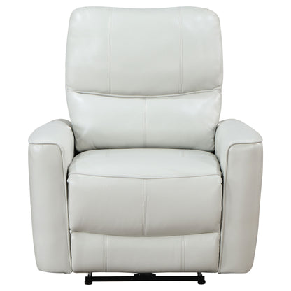 Keene Upholstered Power Recliner Chair Ivory