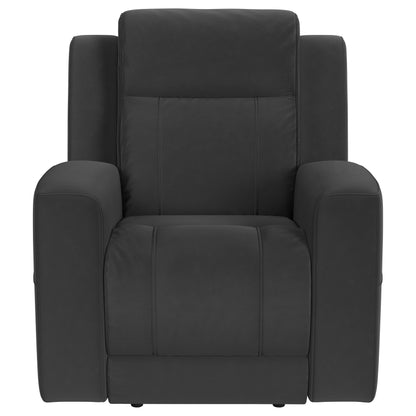 Melanie Upholstered Recliner Chair Dark CharcoalDark Charcoal