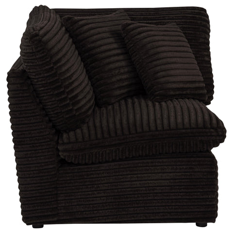 Weston Modular Corner Chair Chocolate Brown