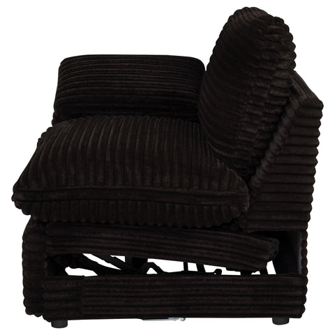 Weston Modular LAF Power Recliner Chocolate Brown