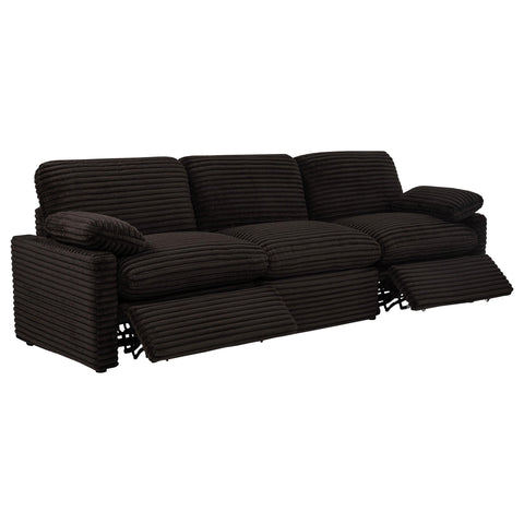 Weston Modular Power Sofa Chocolate Brown