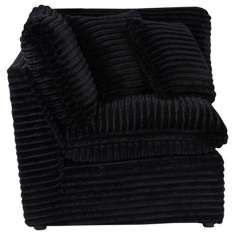 Weston Modular Corner Chair Black