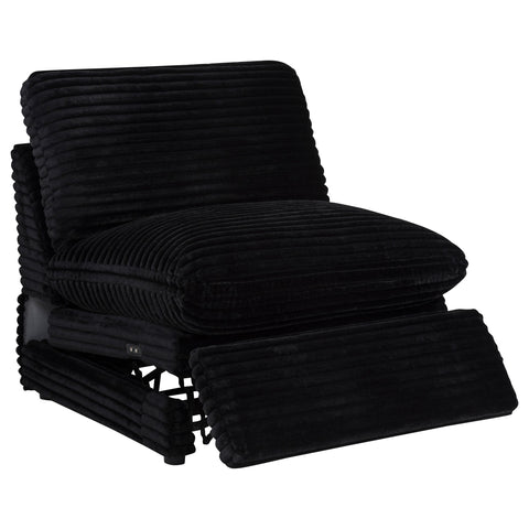 Weston 5-piece Modular Power Reclining Sectional Black