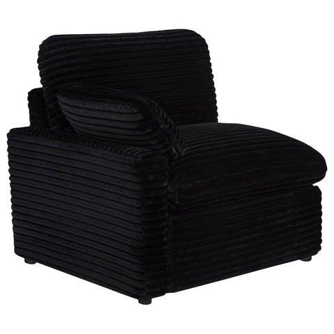 Weston Modular Power Loveseat Black