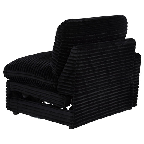 Weston Modular Power Loveseat Black