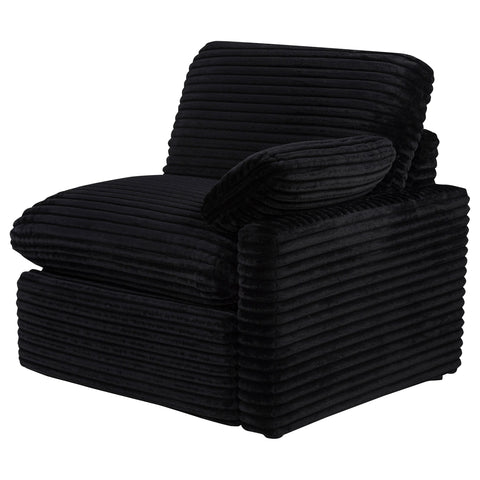 Weston Modular Power Loveseat Black