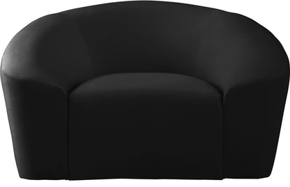 Desiree Black Velvet Chair C