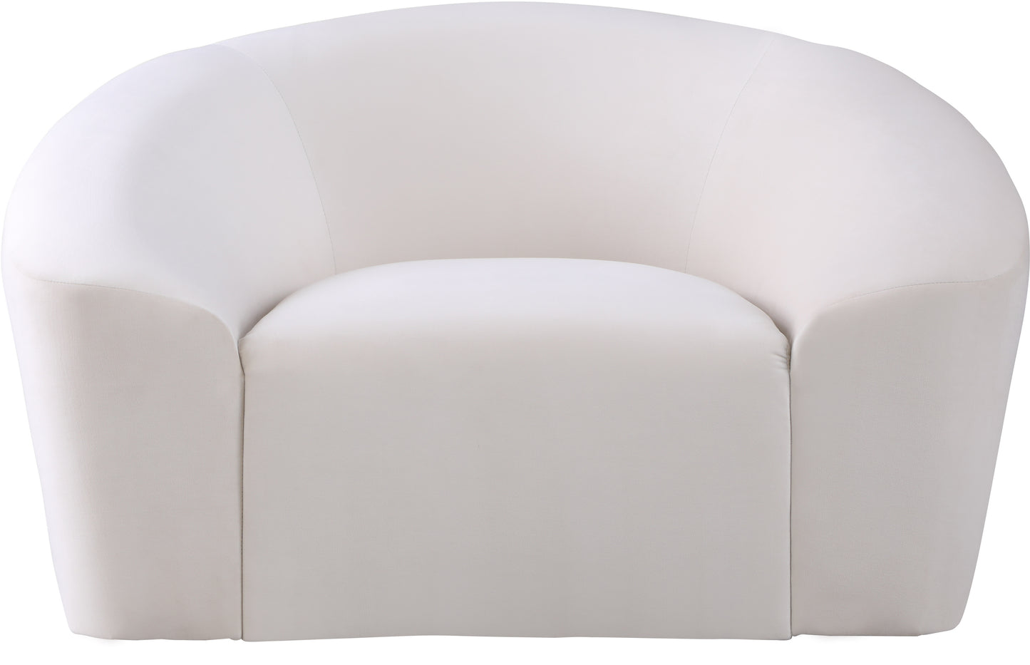 desiree cream velvet chair c