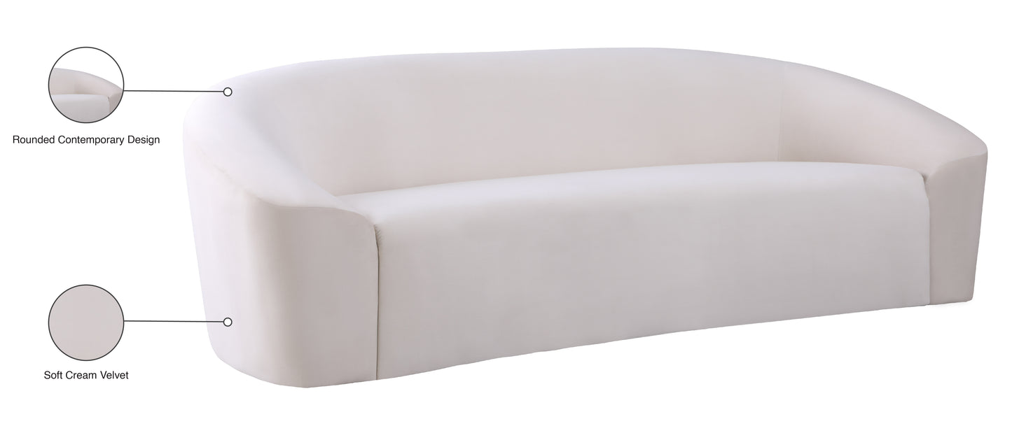 desiree cream velvet sofa s