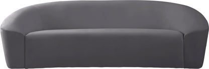 Desiree Grey Velvet Sofa S